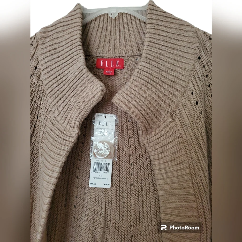 Elle Tie-Waist Cape Size L - Picture 3 of 4
